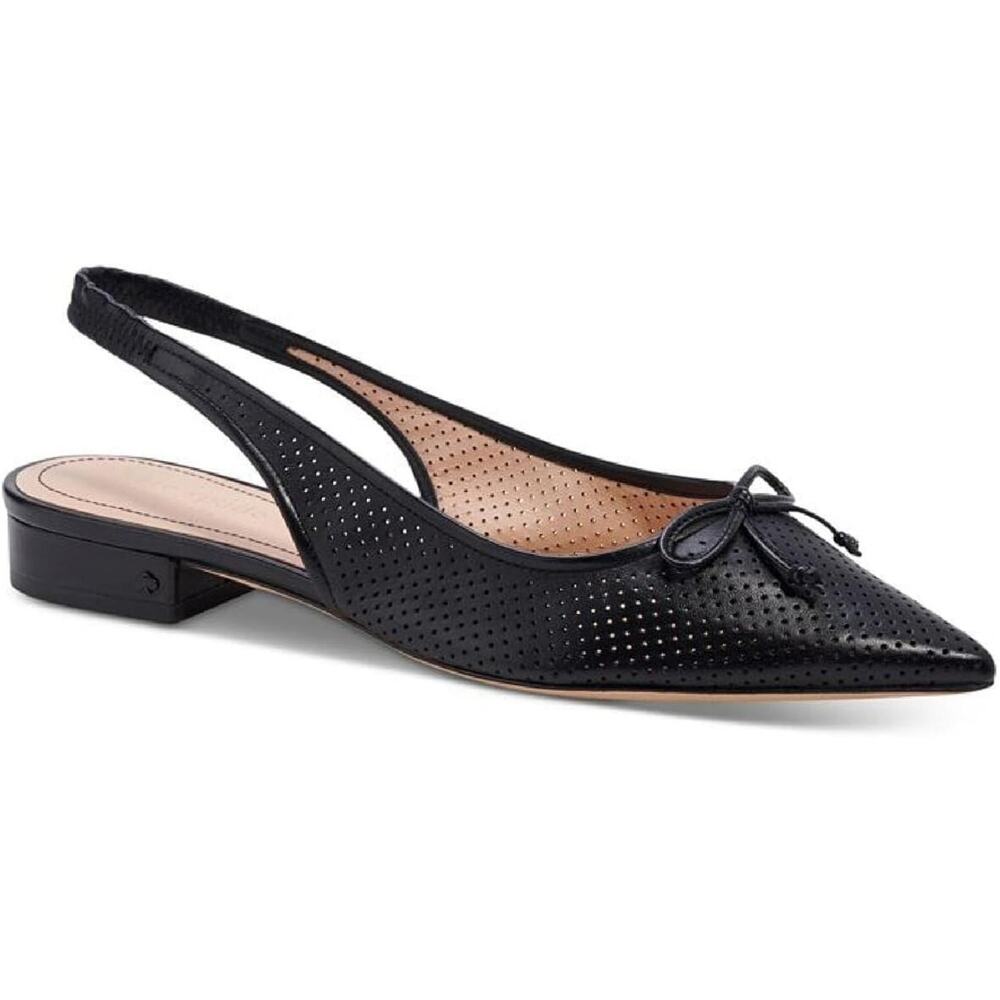 Kate Spade New York Women's Veronica Flats, Black Size 8 B